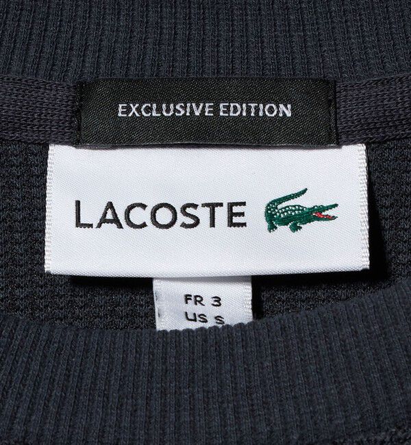 BEAUTY&YOUTH UNITED ARROWS「＜LACOSTE for BEAUTY&YOUTH＞ワントーン ショートスリーブ Tシャツ」|Tシャツ・カットソー|