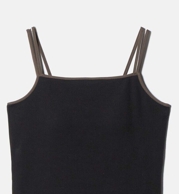 BEAUTY&YOUTH UNITED ARROWS「カラーパイピング 2ストラップ キャミソール」|Tシャツ・カットソー|