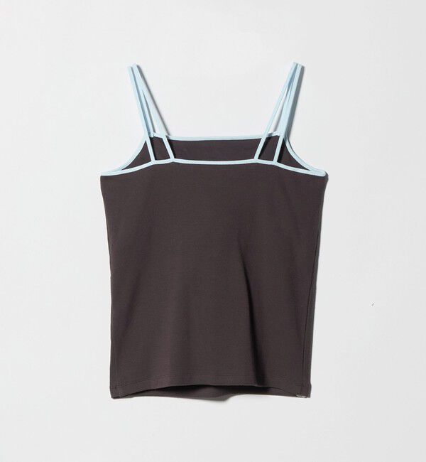 BEAUTY&YOUTH UNITED ARROWS「カラーパイピング 2ストラップ キャミソール」|Tシャツ・カットソー|