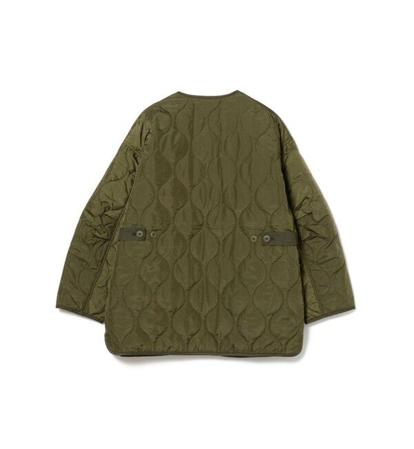 Ray BEAMS 「キルティング ノーカラー ブルゾン」|ブルゾン・スタジャン|