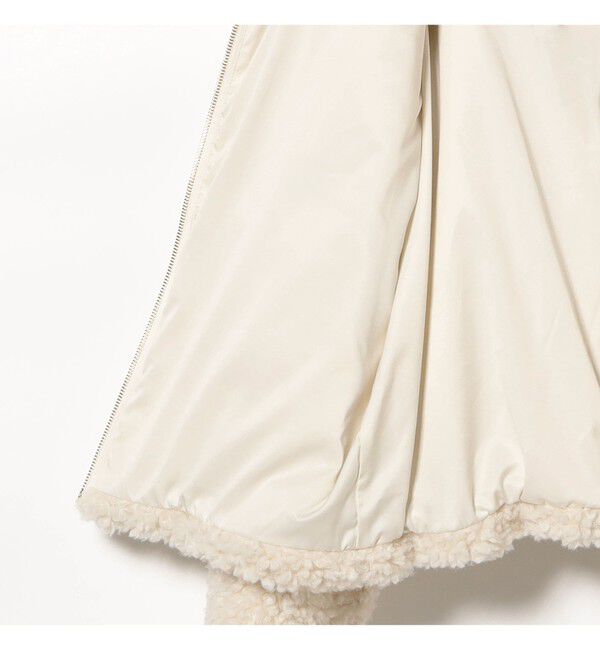 Demi-Luxe BEAMS 「【WEB限定】TATRAS / IPAMA ボア フードジャケット」|ブルゾン・スタジャン|