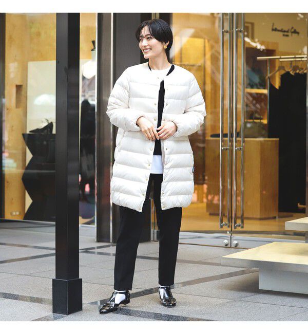 Demi-Luxe BEAMS 「【WEB限定】raditional Weatherwear / ARKLEY LONG ダウン」|ダッフルコート|