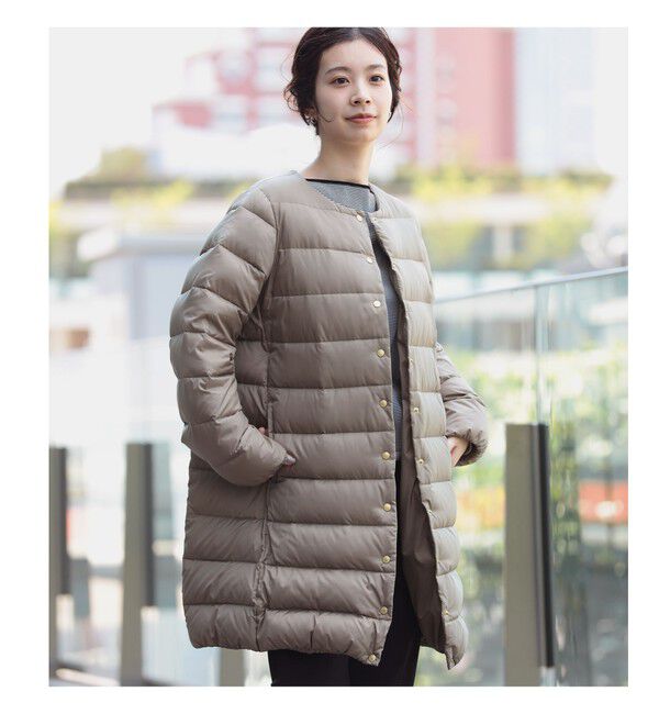 Demi-Luxe BEAMS 「【WEB限定】raditional Weatherwear / ARKLEY LONG ダウン」|ダッフルコート|
