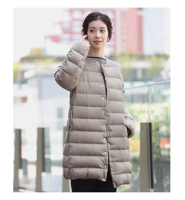 Demi-Luxe BEAMS 「【WEB限定】raditional Weatherwear / ARKLEY LONG ダウン」|ダッフルコート|