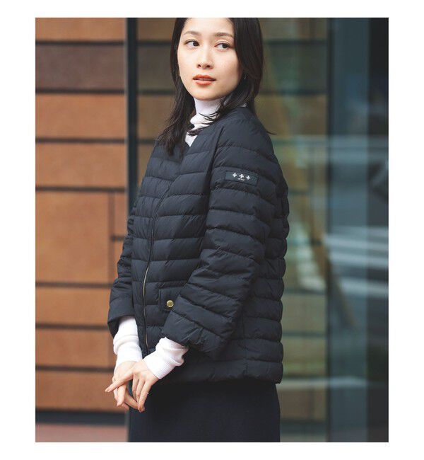 Demi-Luxe BEAMS 「【別注】TATRAS / ACACIA ノーカラー ライトダウンジャケット」|ブルゾン・スタジャン|