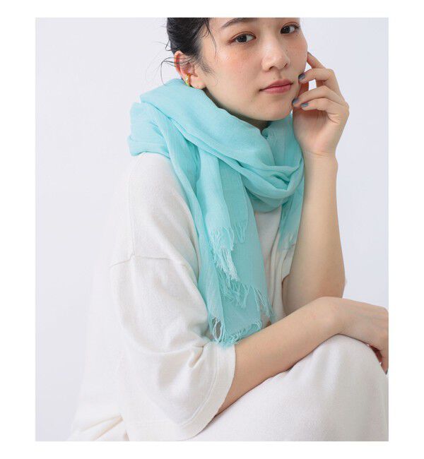 Demi-Luxe BEAMS 「Demi-Luxe BEAMS / コンパクトコットン ストール」|ストール|