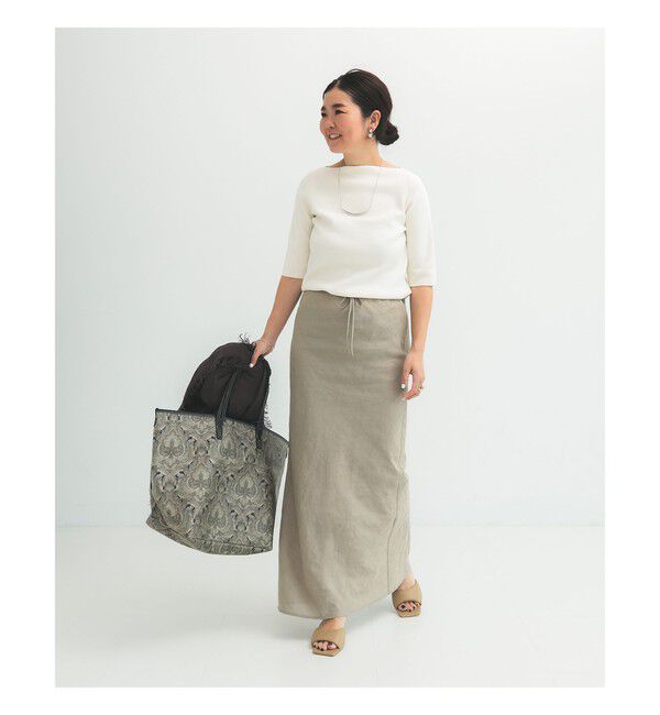 Demi-Luxe BEAMS 「シンプル ボートネックニット .M」|ニット・セーター|