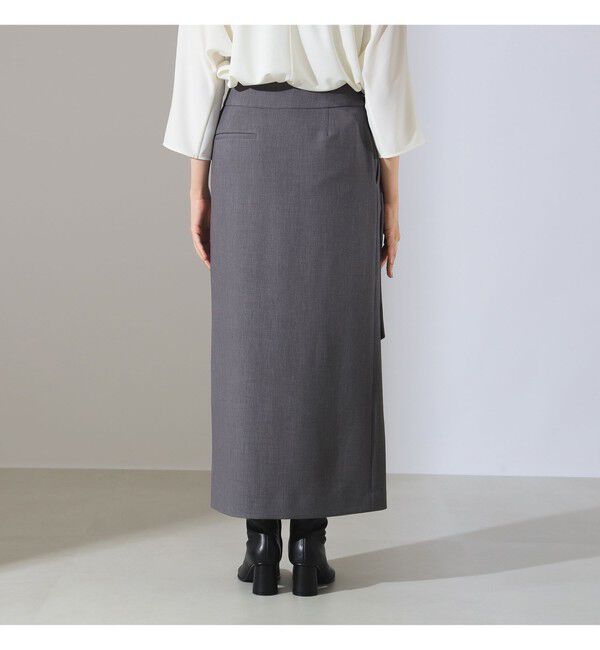 Demi-Luxe BEAMS 「LEE &times; Demi-Luxe BEAMS / ラップ ロングスカート .M」|スカート|