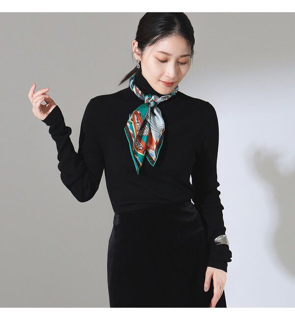 Demi-Luxe BEAMS 「リブ タートルネックニット」|ニット・セーター|