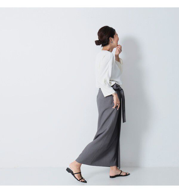 Demi-Luxe BEAMS 「LEE &times; Demi-Luxe BEAMS / ブラウスライクTOP .M」|シャツ・ブラウス|