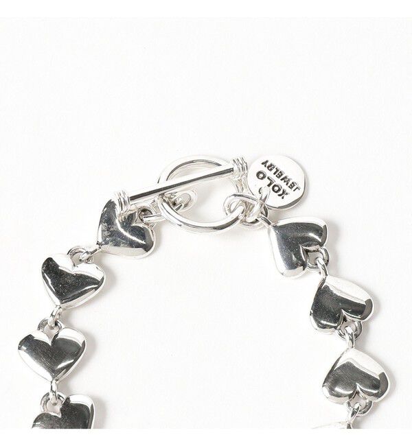 Ray BEAMS 「XOLO JEWELRY / Heart Link Bracelet」|ブレスレット・バングル|
