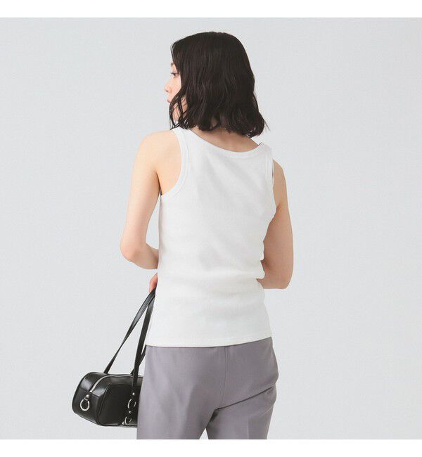 Ray BEAMS 「ベーシック リブ タンクトップ」|Tシャツ・カットソー|