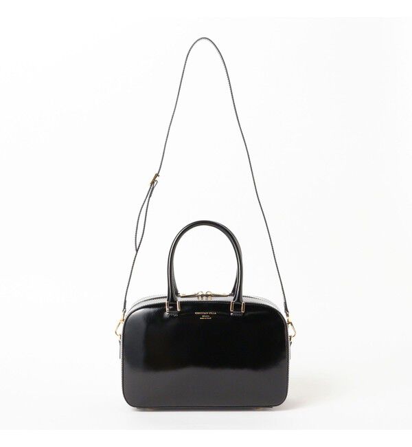 Demi-Luxe BEAMS 「CHRISTIAN VILLA / スクエア ボストン バッグ」|トートバッグ|