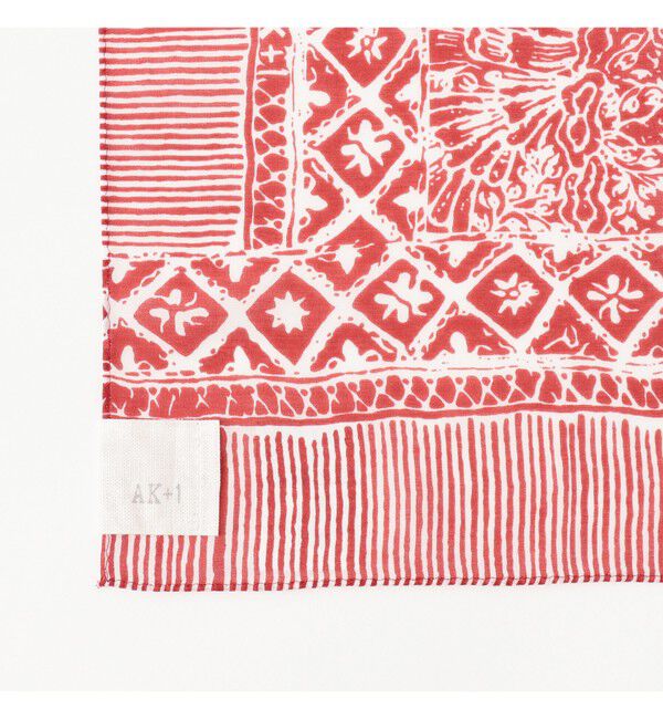 Demi-Luxe BEAMS 「AK+1 / コットンシルク スカーフ」|ストール|