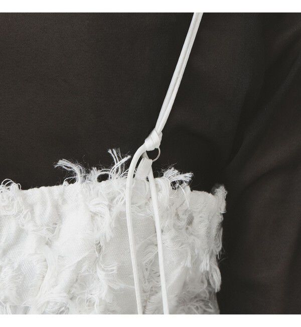 Ray BEAMS 「フリンジ ジャカード キャミソール」|キャミソール|