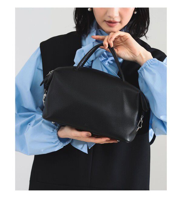 Demi-Luxe BEAMS 「＆MyuQ / TAMTON ボストン バッグ」|トートバッグ|BLACK