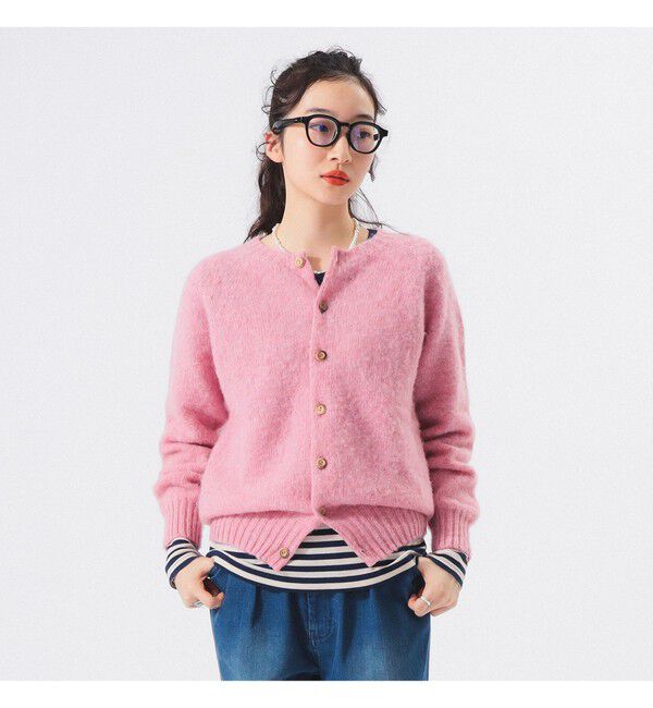 BEAMSBOY「【別注】Nor&rsquo;Easterly / シェットランド シャギー カーディガン 25F」|ニット・セーター|SAKURA