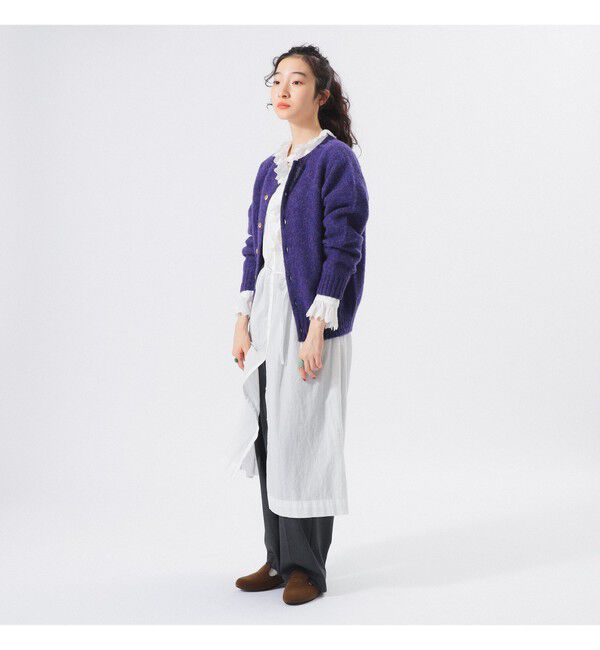 BEAMSBOY「【別注】Nor&rsquo;Easterly / シェットランド シャギー カーディガン 25F」|ニット・セーター|