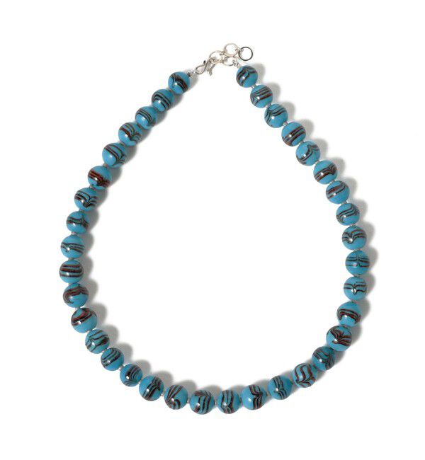 Ray BEAMS 「マーブルボール ネックレス」|その他|BLUE