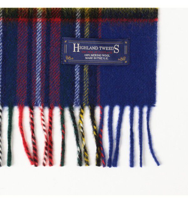 BEAMSBOY「HIGHLAND TWEEDS / チェック ストール 小」|マフラー|