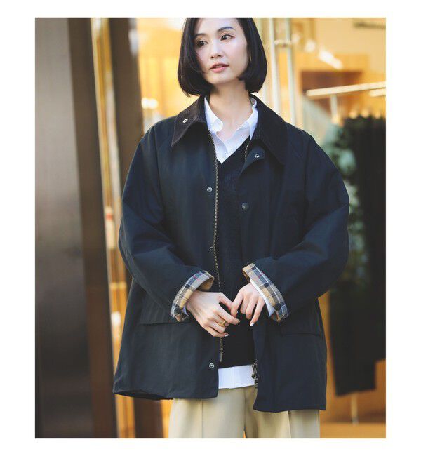 Demi-Luxe BEAMS 「【別注】Barbour / BEDALE ジャケット」|ブルゾン・スタジャン|