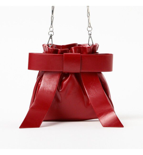 Ray BEAMS 「リボン チェーン バッグ」|ショルダー・メッセンジャー|