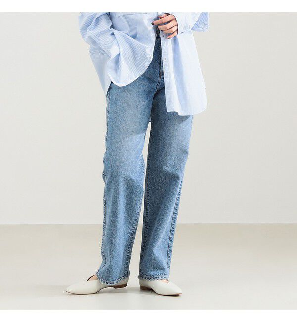 Demi-Luxe BEAMS 「upper hights / THE CECILIE FLOW デニムパンツ」|デニム|