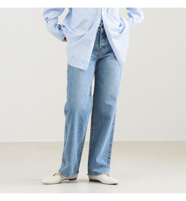 Demi-Luxe BEAMS 「upper hights / THE CECILIE FLOW デニムパンツ」|デニム|