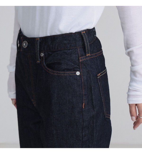 Demi-Luxe BEAMS 「upper hights / THE AMALIE BLUERINSE デニムパンツ」|デニム|