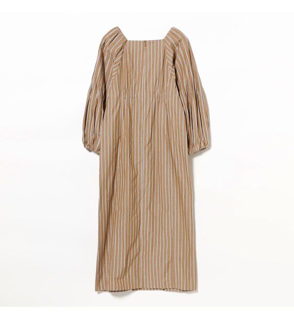 Demi-Luxe BEAMS 「ne Quittez pas / ポプリン タック ロングスリーブ ワンピース」|ワンピース|
