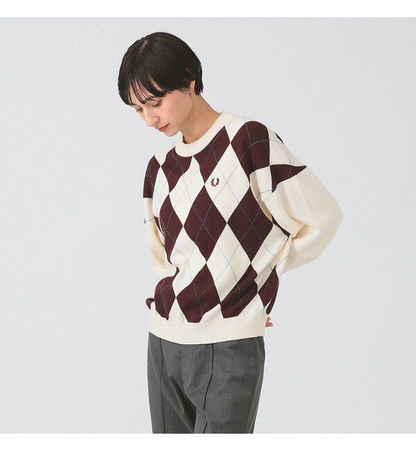 Ray BEAMS 「【別注】FRED PERRY / ARGYLE JUMPER」|ニット・セーター|