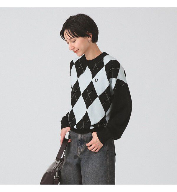 Ray BEAMS 「【別注】FRED PERRY / ARGYLE JUMPER」|ニット・セーター|