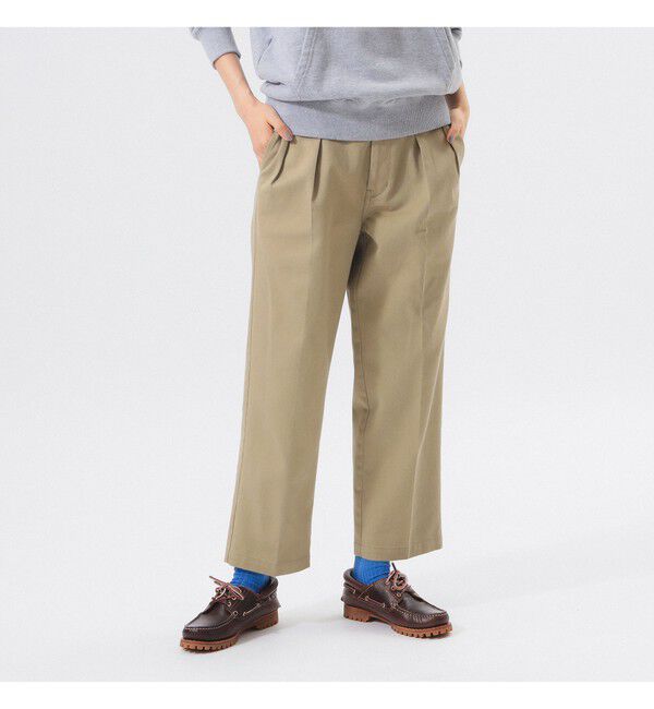 BEAMSBOY「【別注】Dickies / 2プリーツ パンツ」|チノ|