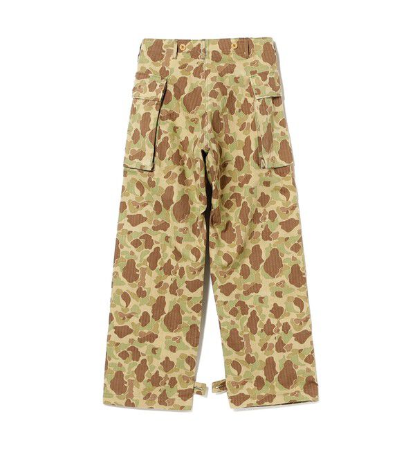 BEAMSBOY「【別注】BUZZ RICKSON'S / ヘリンボーン カモ パンツ」|チノ|