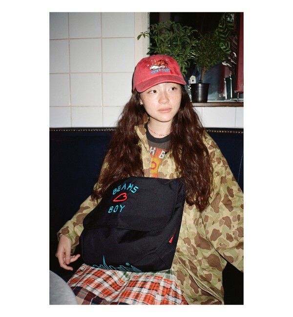 BEAMSBOY「【別注】BUZZ RICKSON'S / ヘリンボーン カモ ジャケット」|ブルゾン・スタジャン|