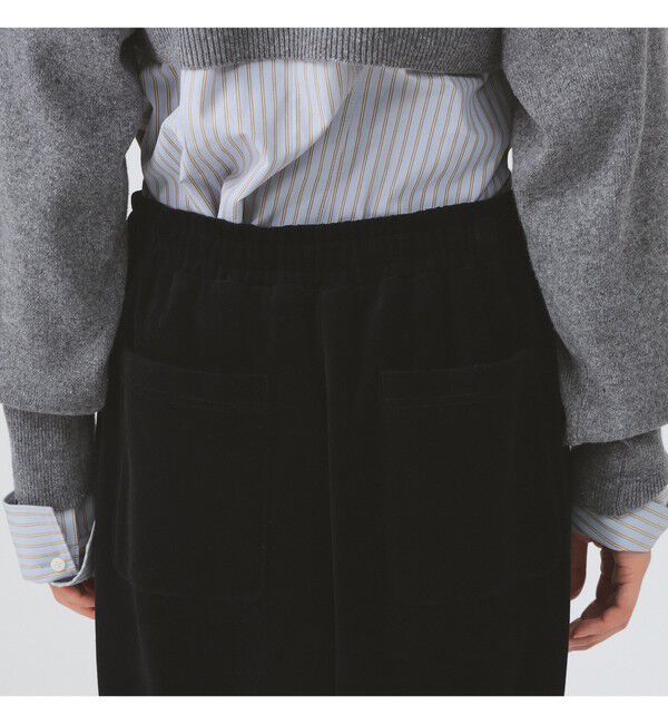 Ray BEAMS 「ベロア ワイド スウェット パンツ」|その他|