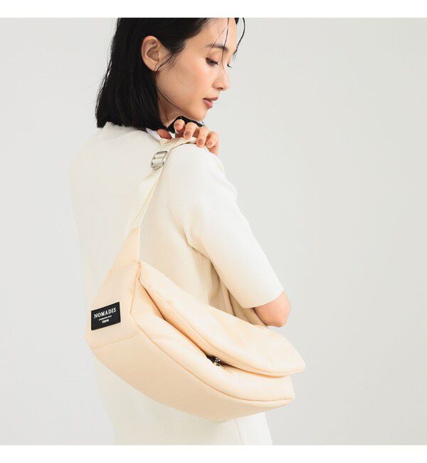 Demi-Luxe BEAMS 「NOMADIS / LUCK ワンショルダー バッグ」|トートバッグ|OFF WHITE