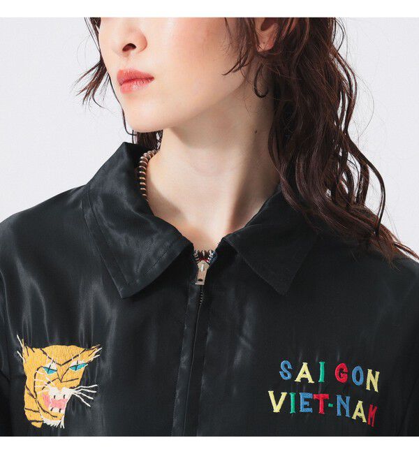 BEAMSBOY「【別注】テーラー東洋 / アセテート ベトナム ジャケット」|ブルゾン・スタジャン|