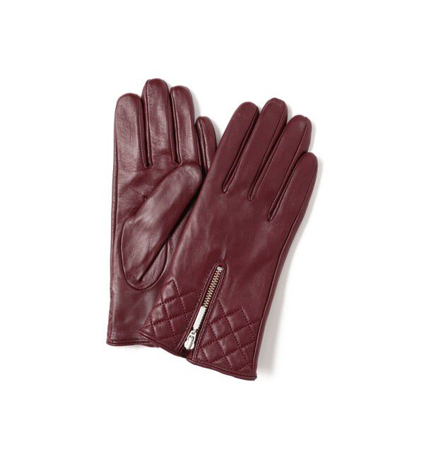 Ray BEAMS 「レザー グローブ 25AW」|手袋|BORDEAUX