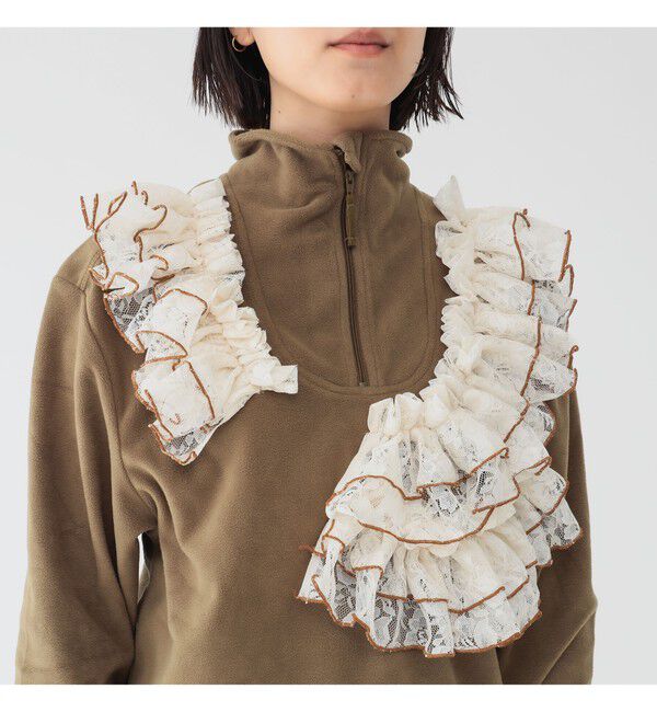 BEAMSBOY「【別注】Orfeo &times; maturely / フリース ハーフジップ」|スウェット・ジャージ|