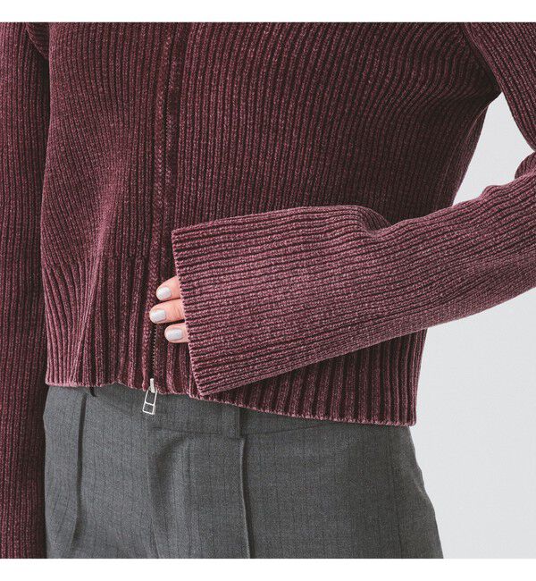 Ray BEAMS 「モールフェード ジップ カーディガン」|ニット・セーター|