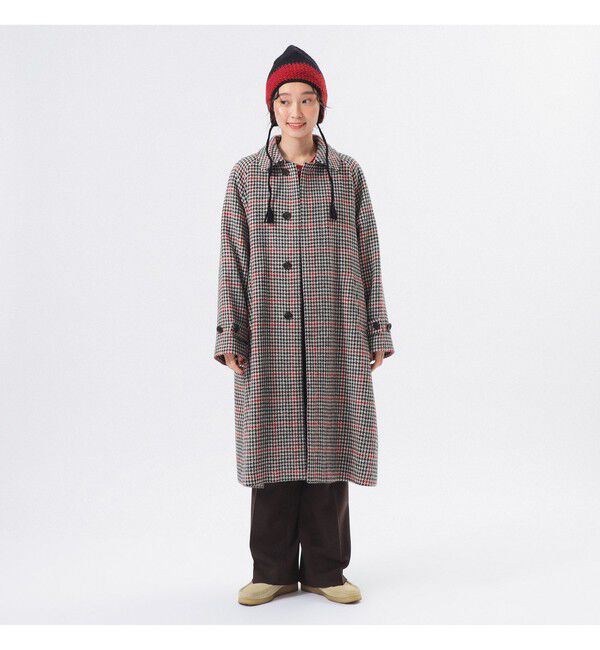 BEAMSBOY「ハリス バルマカン コート」|ダッフルコート|