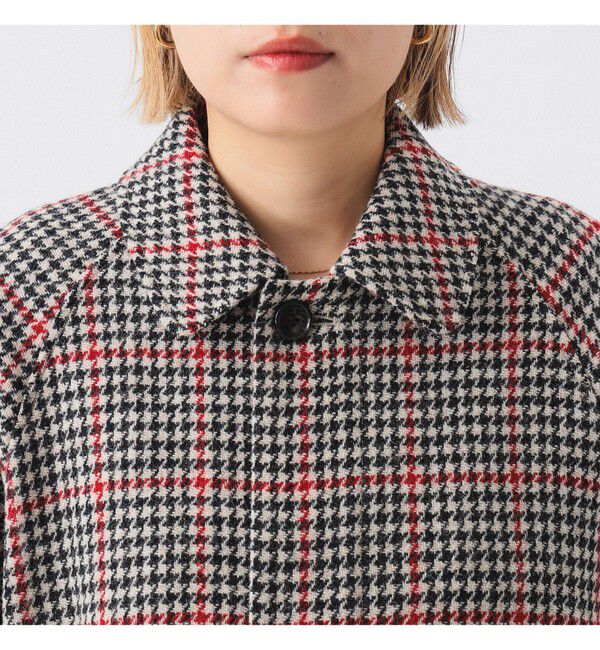 BEAMSBOY「ハリス バルマカン コート」|ダッフルコート|