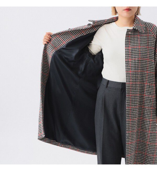 BEAMSBOY「ハリス バルマカン コート」|ダッフルコート|