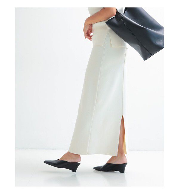 Demi-Luxe BEAMS 「シンプル タイト ニットスカート .M」|スカート|