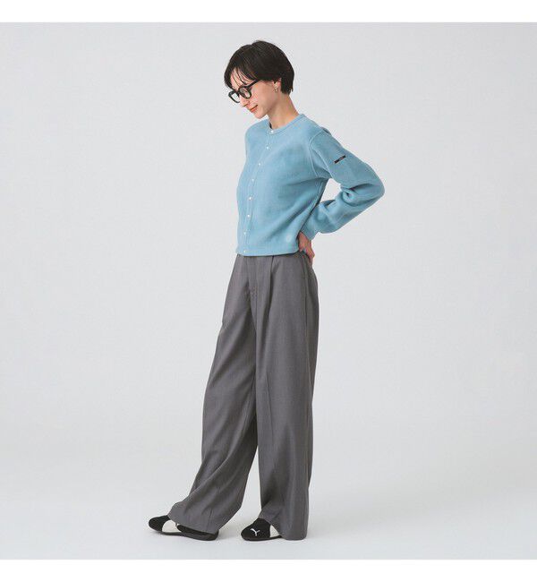 Ray BEAMS 「ORCIVAL / フリース クルーネック カーディガン」|カーディガン|