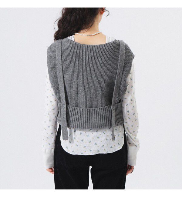 BEAMSBOY「ミリタリー アレンジ ベスト」|ベスト・ジレ|