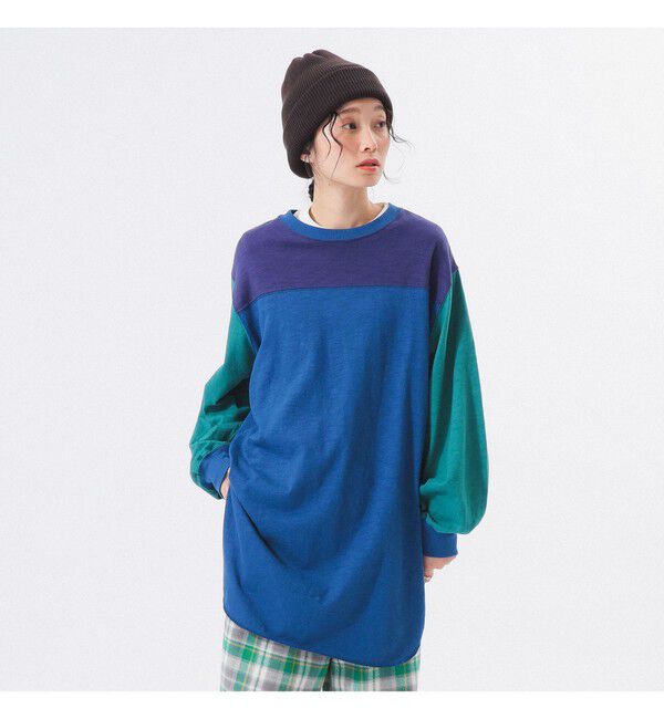 BEAMSBOY「クレイジー フットボール ワンピース」|ワンピース|BLUE