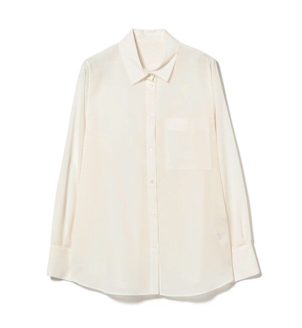 Demi-Luxe BEAMS 「ポリエステル ウール トロピカル シアー シャツ」|シャツ・ブラウス|