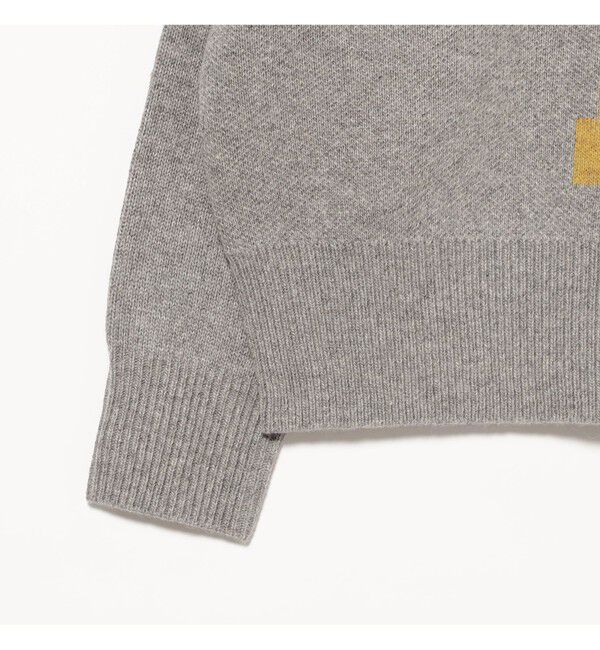 BEAMSBOY「ビッグ ロゴ クルー」|ニット・セーター|